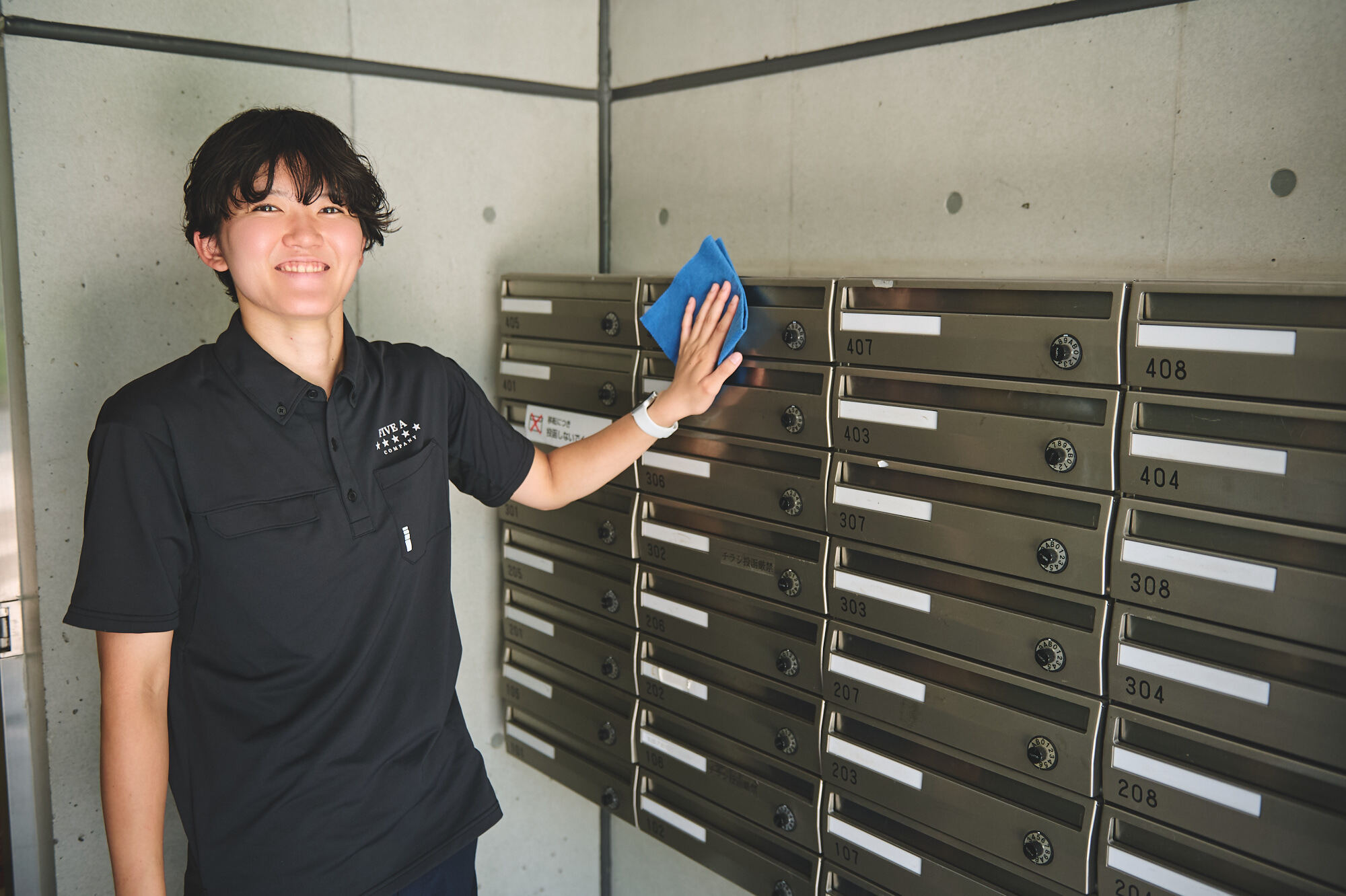 日常清掃風景 エントランス周辺