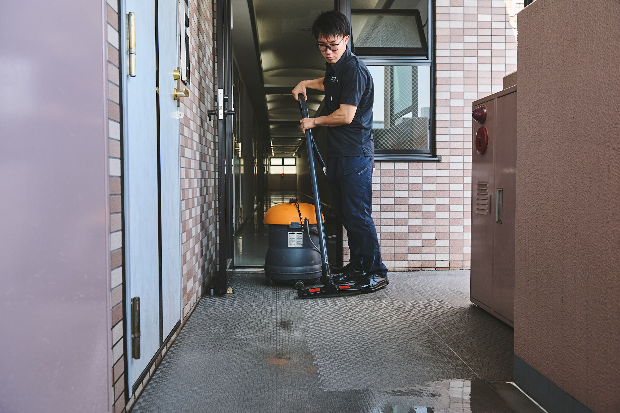 定期清掃風景 定期清掃風景