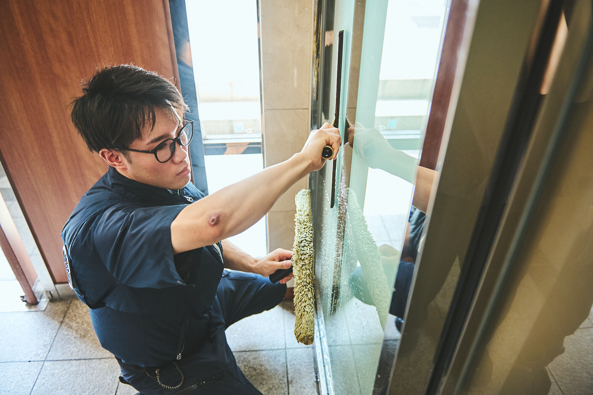 定期清掃風景 定期清掃風景